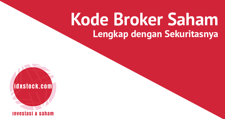 Kode Broker Saham Lengkap dengan Sekuritasnya