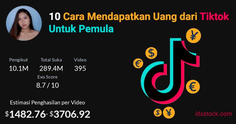 cara mendapatkan uang dari Tiktok untuk pemula