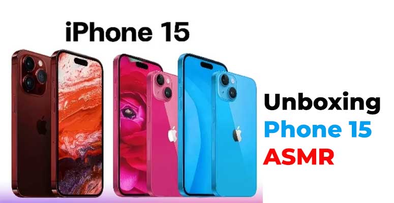 Unboxing iPhone 15 dan 15 Pro ASMR