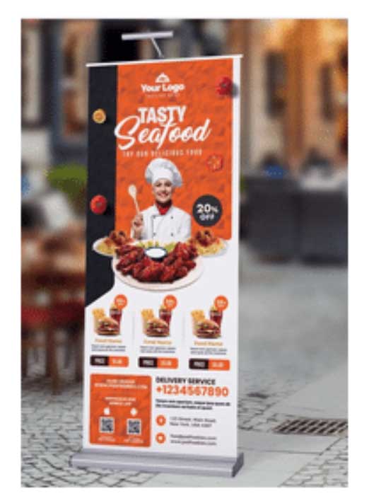 contoh Banner Tasty Seafood