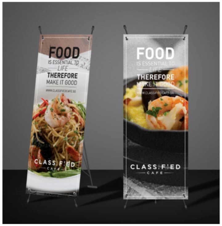 contoh Font Big Size pada Menu Andalan Warung Makan