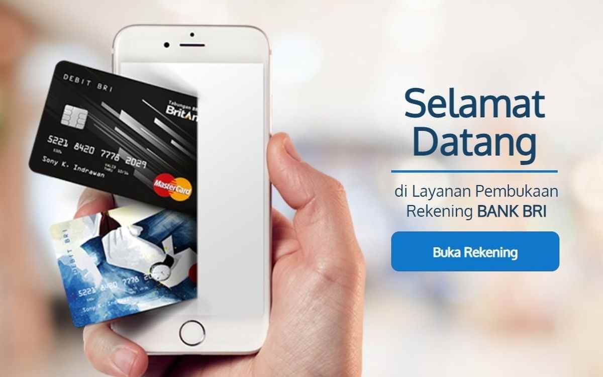 Cara Buka Rekening BRI Online Tanpa ke Bank